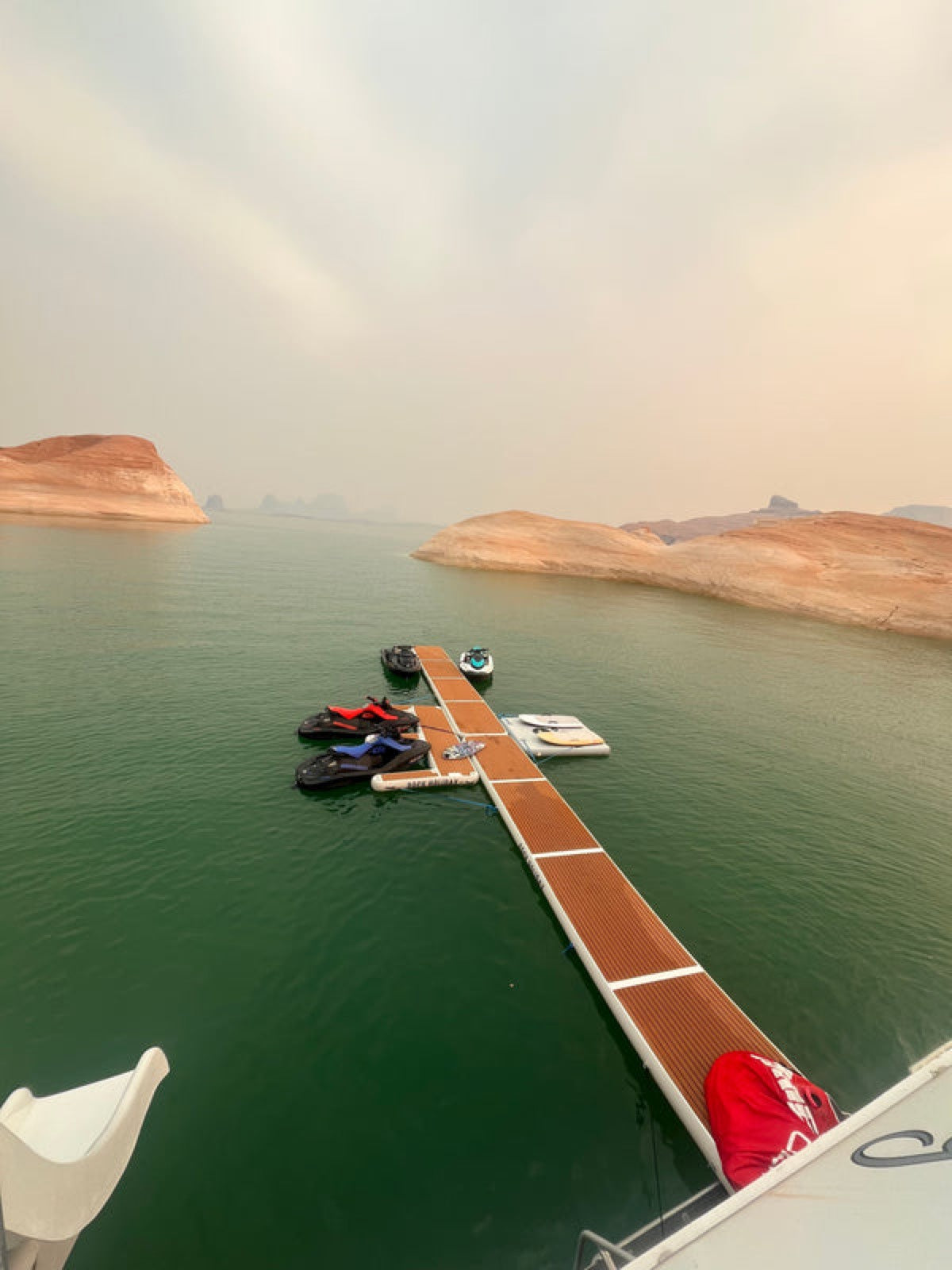 Lake life with a Dock Holiday inflatable dock