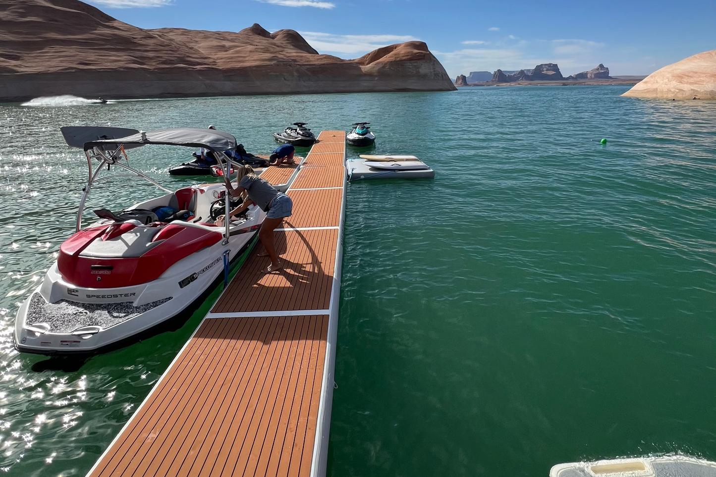 30ft x 4ft - Inflatable Dock
