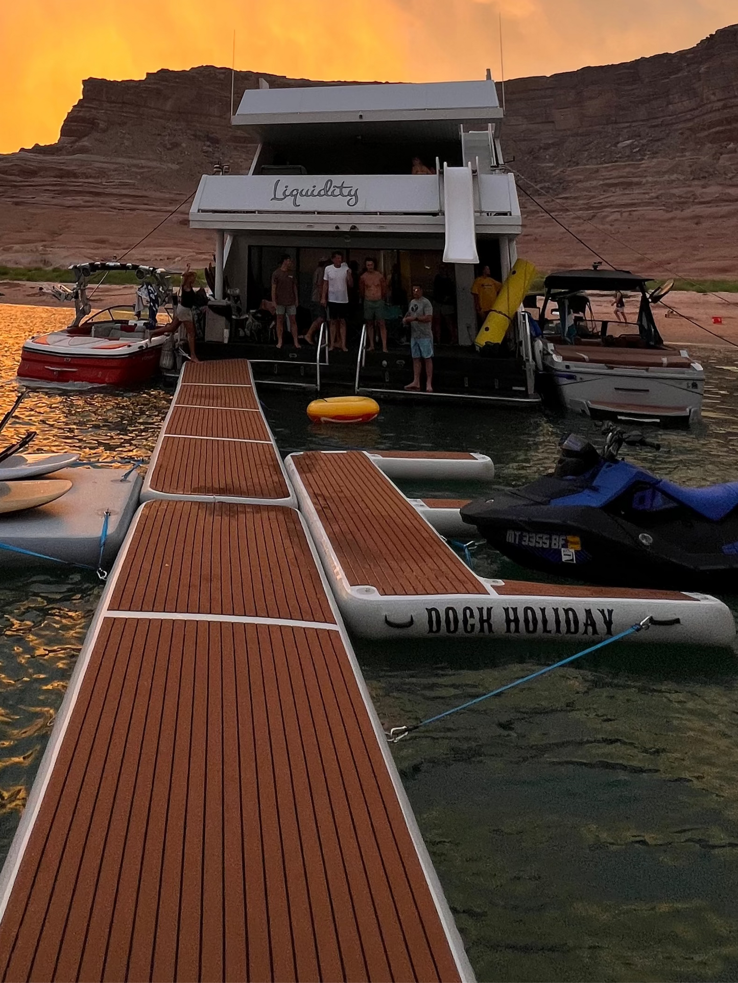 30ft x 4ft - Inflatable Dock