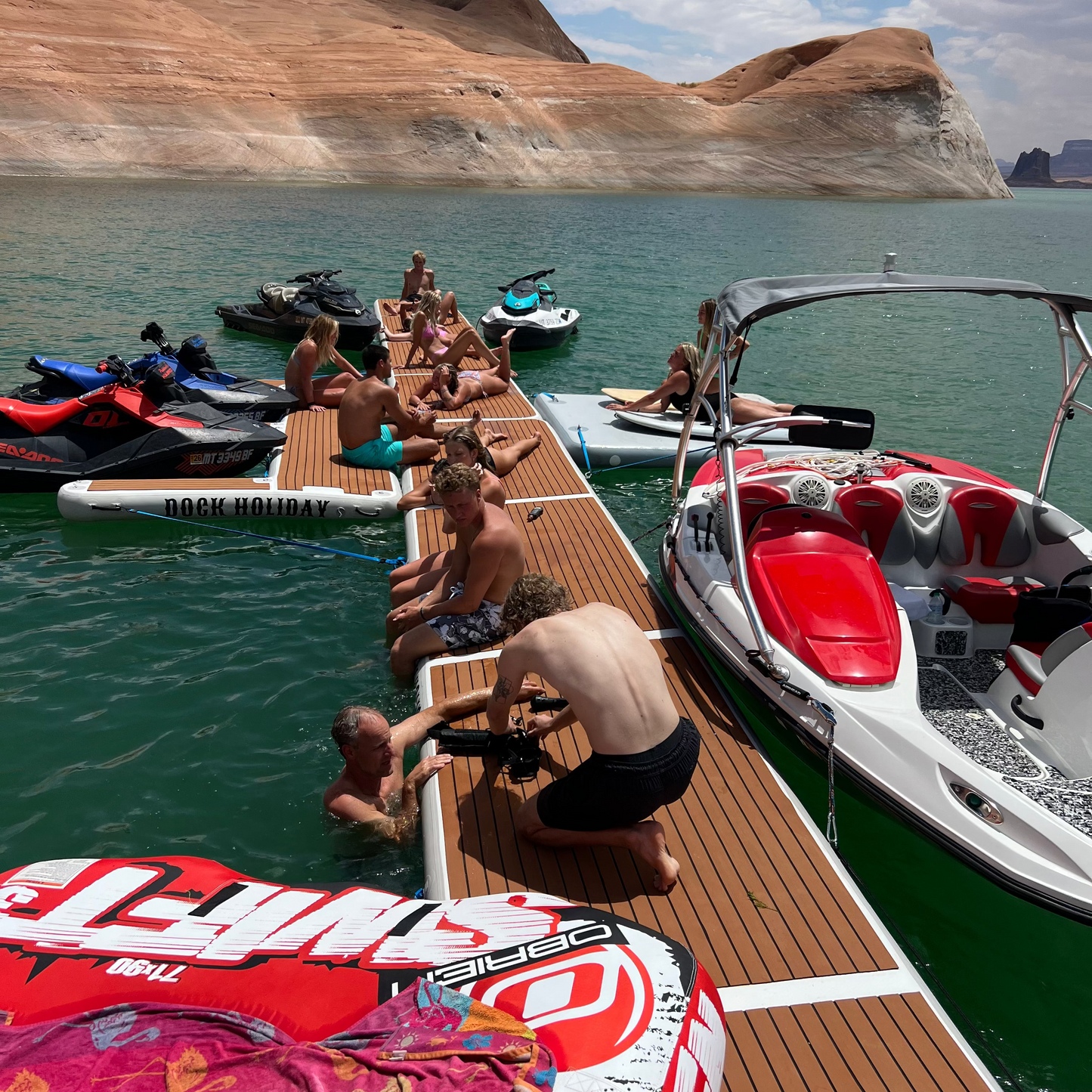 30ft x 4ft - Inflatable Dock